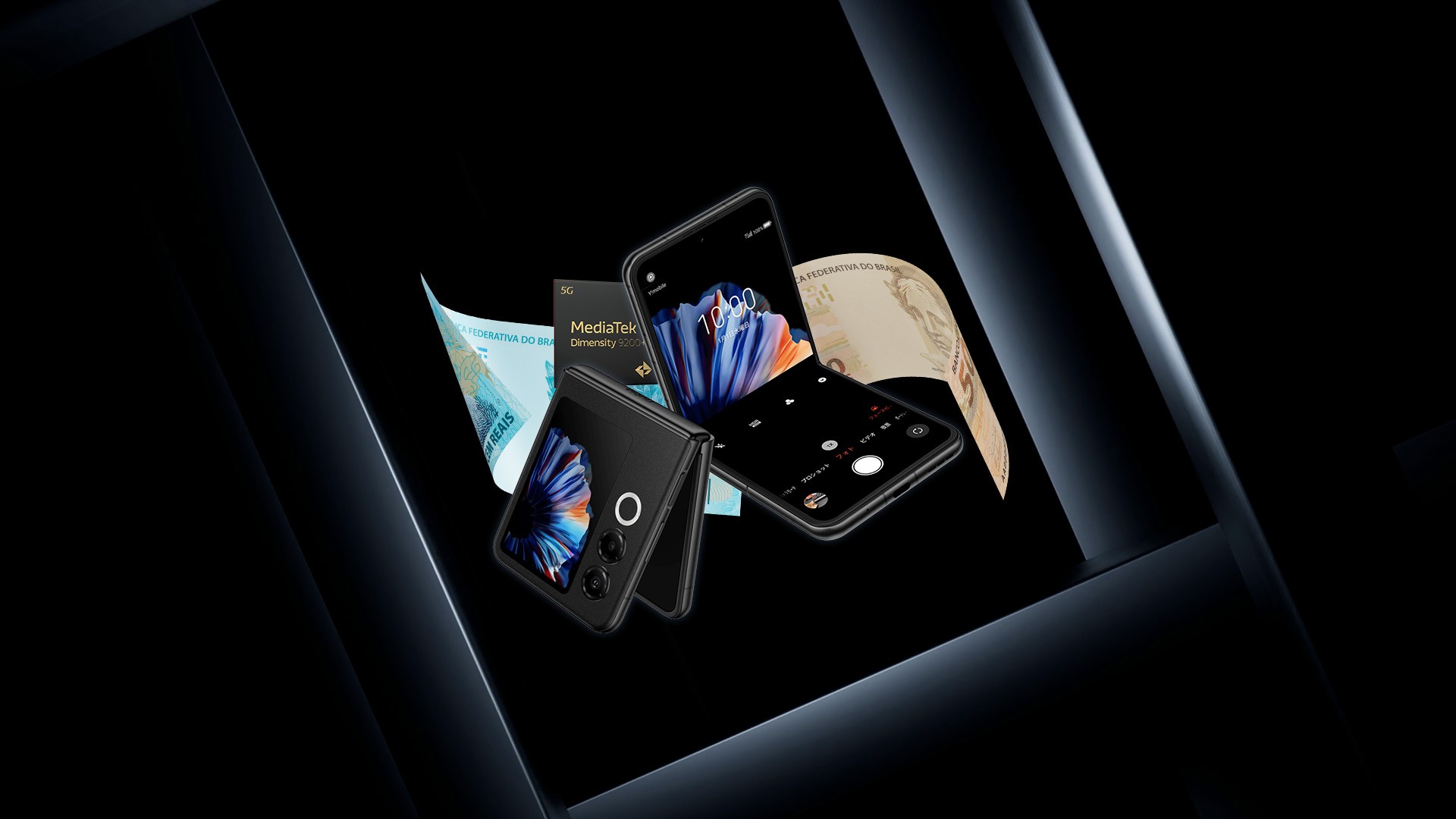nubia Flip 2 Y!mobile 本体 Nubia Flip 2 é lançado com novo design, chip Dimensity e preço