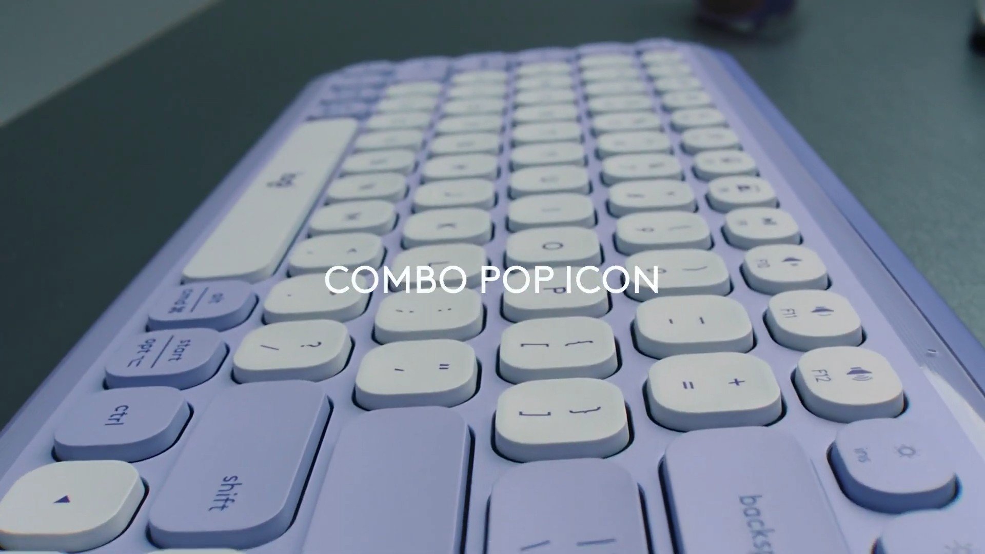 Logitech lança Pop Icon Combo com teclado e mouse sem fio personalizáveis