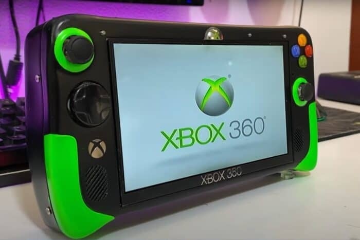 YouTuber constrói Xbox 360 portátil funcional e de baixo custo