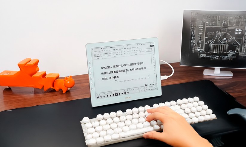 Dasung lança primeiro monitor com tela E-Ink que possui taxa de