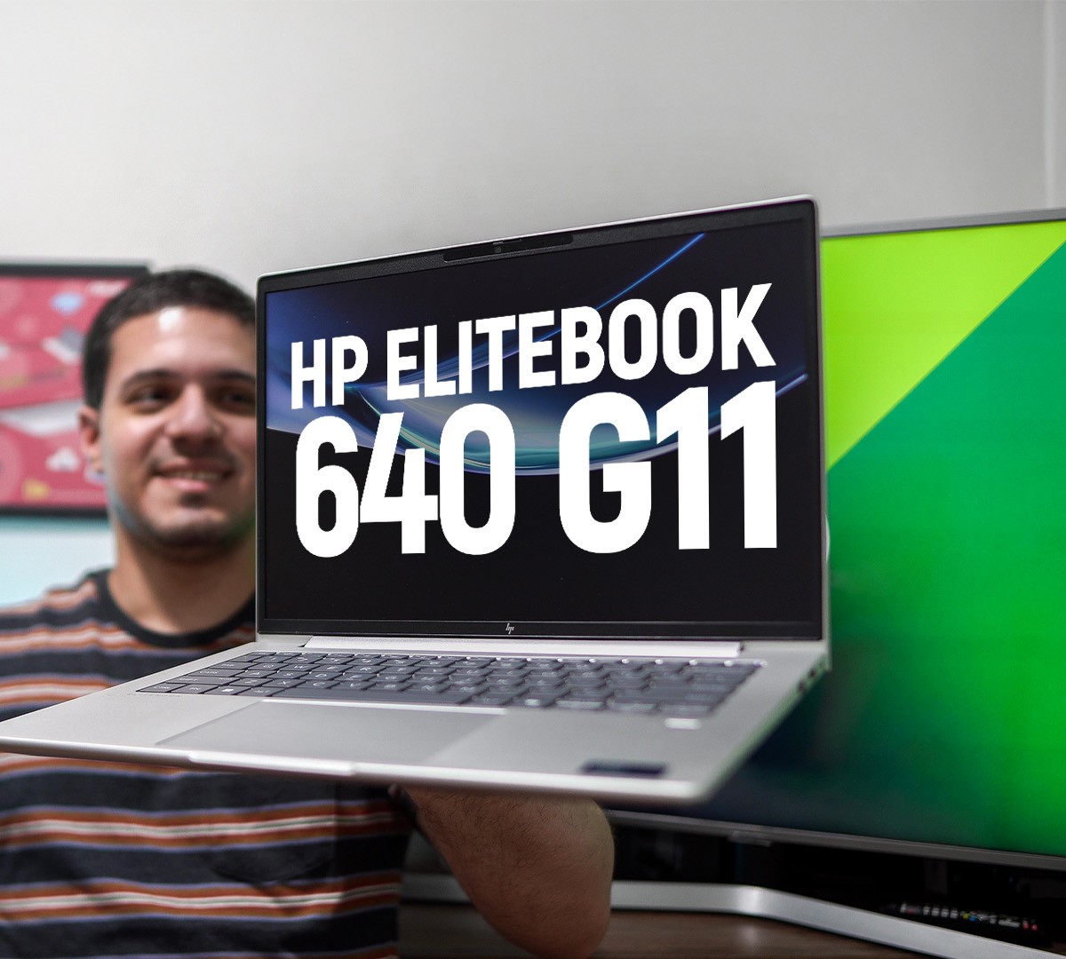HP EliteBook 640 G11: notebook ultrafino com Intel Core Ultra para