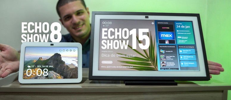 Amazon Echo Show 15 第一世代 Echo Show 15 (Geração mais recente) | Smart display Full HD de 15
