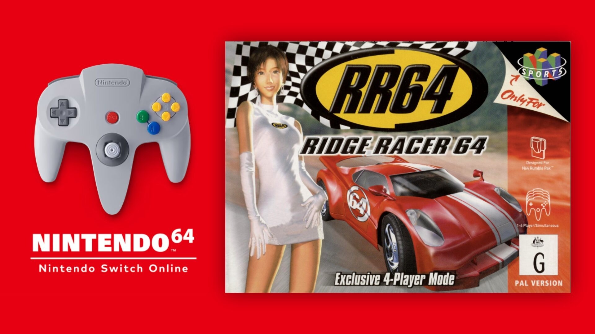 Ridge Racer 64 é adicionado ao catálogo do Nintendo Switch Online