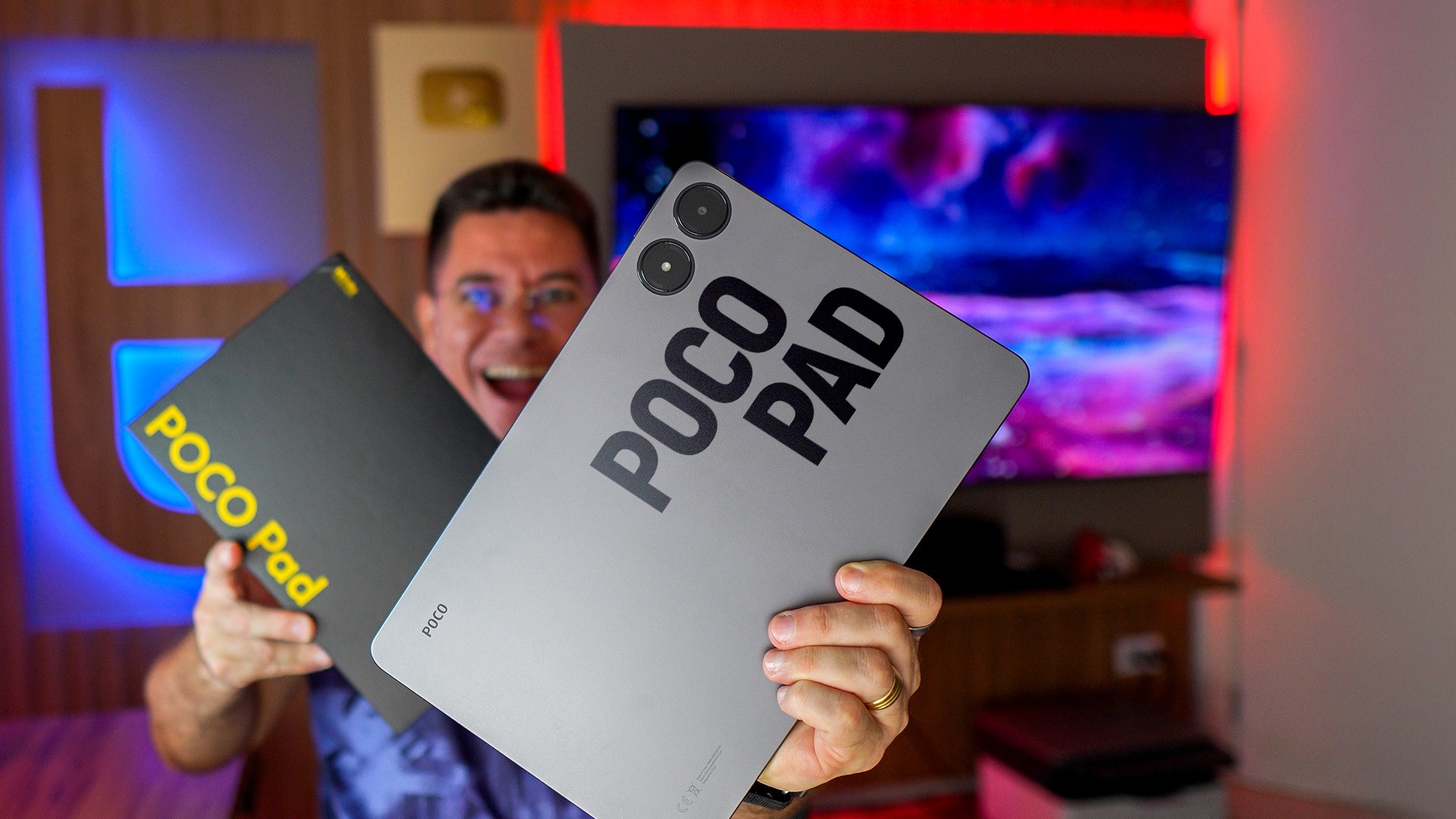 POCO Pad une tela grande e desempenho para conquistar no custo-benefício | Análise / Review