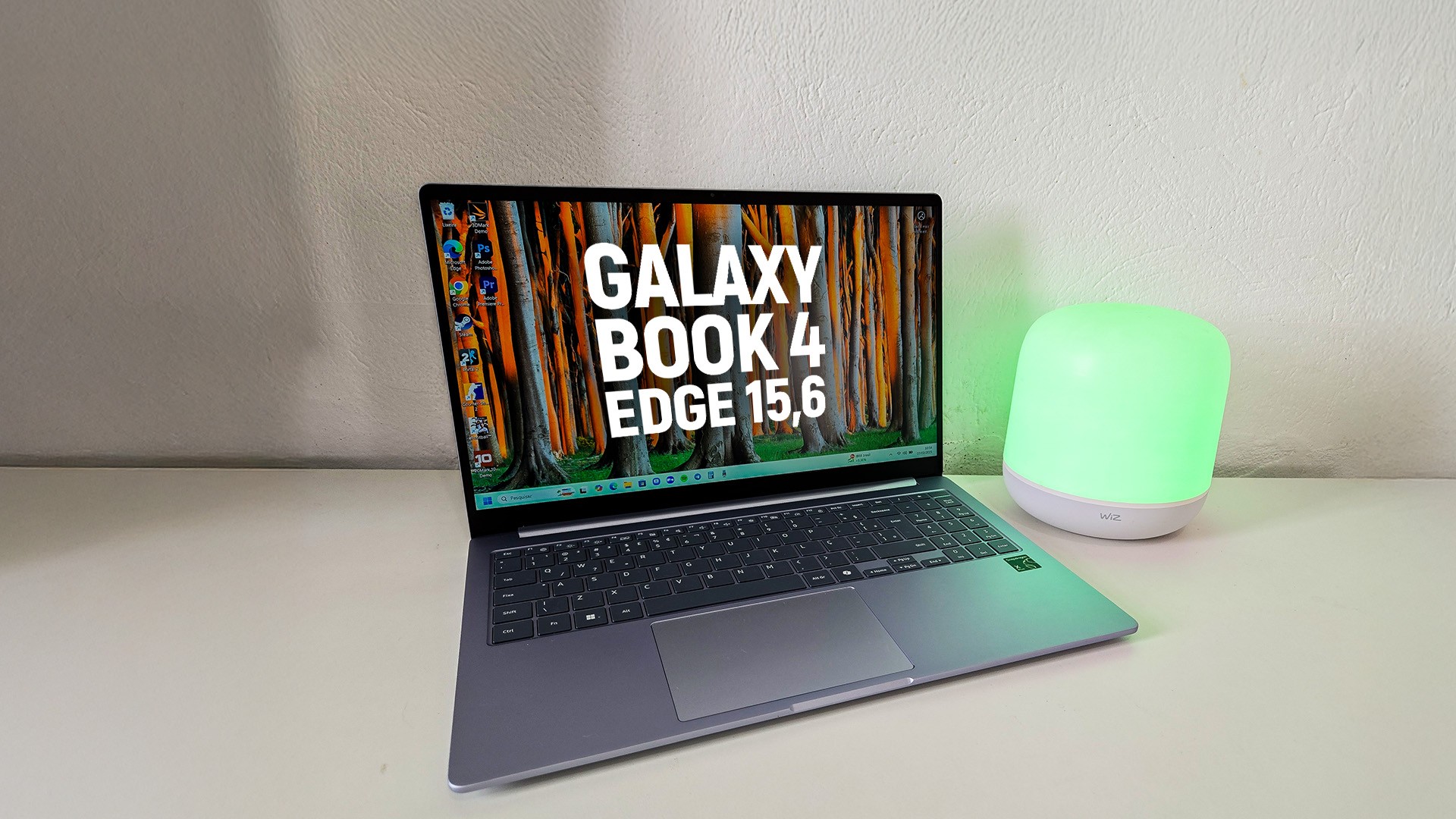 Galaxy Book 4 Edge: notebook Samsung brilha em IA e traz boa bateria | Análise / Review