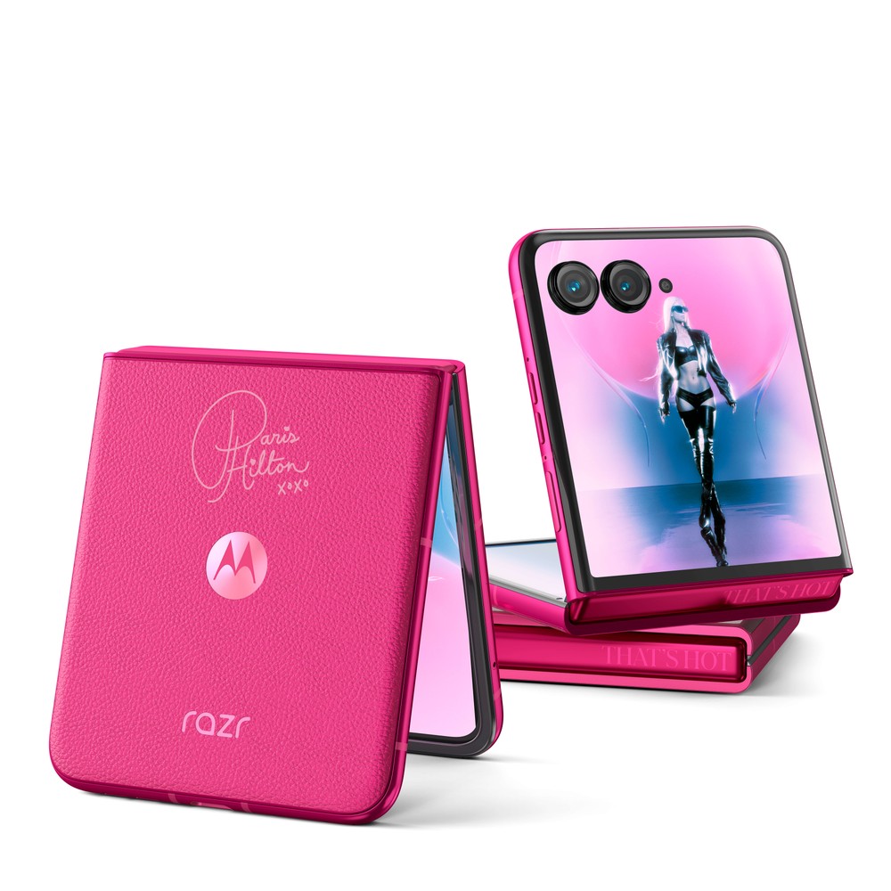 Motorola Razr Plus 2024 ganha edição especial rosa em parceria com