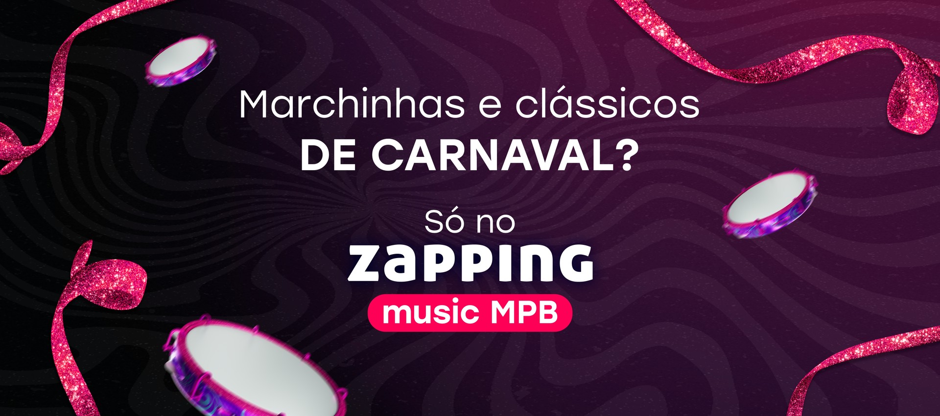 Zapping prepara programação para celebrar o Carnaval com canal de música exclusivo e mais