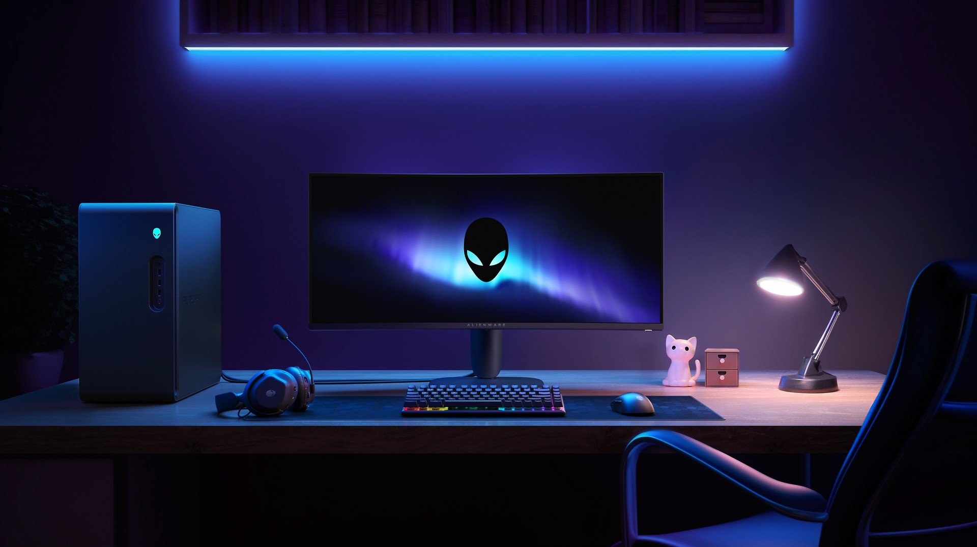 Dell lança 7 novos monitores Alienware com design renovado e opções mais acessíveis