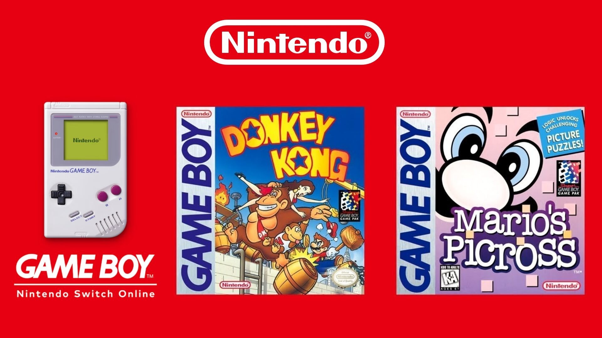 Donkey Kong e Mario's Picross são adicionados ao catálogo do Nintendo Switch Online