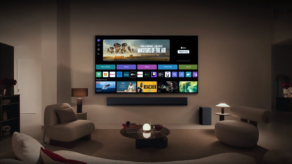 Inteligente e baratinha: Smart TV LG 4K de 43" entra em oferta em até 15x sem jruos