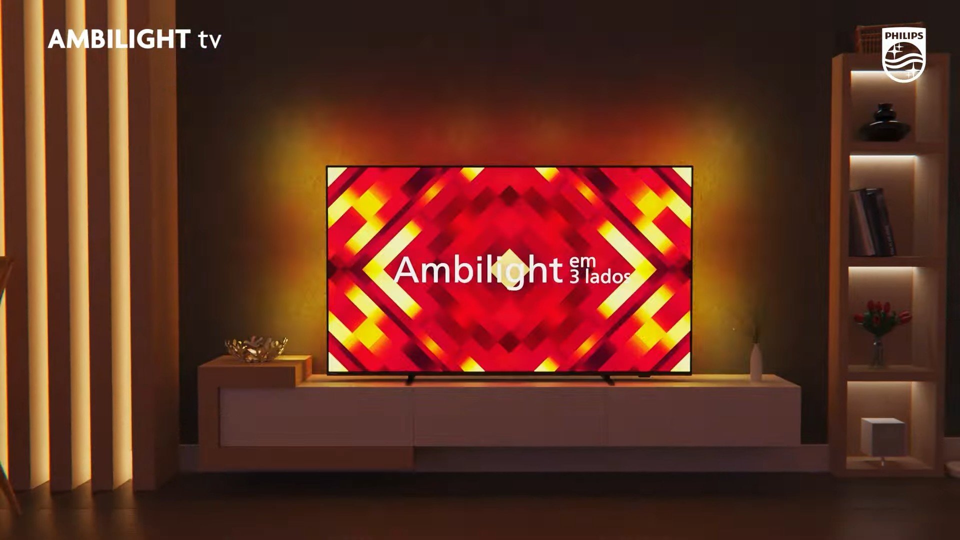 Philips THE XTRA na Amazon: modelos com Google TV de 55" e 66" entram em oferta