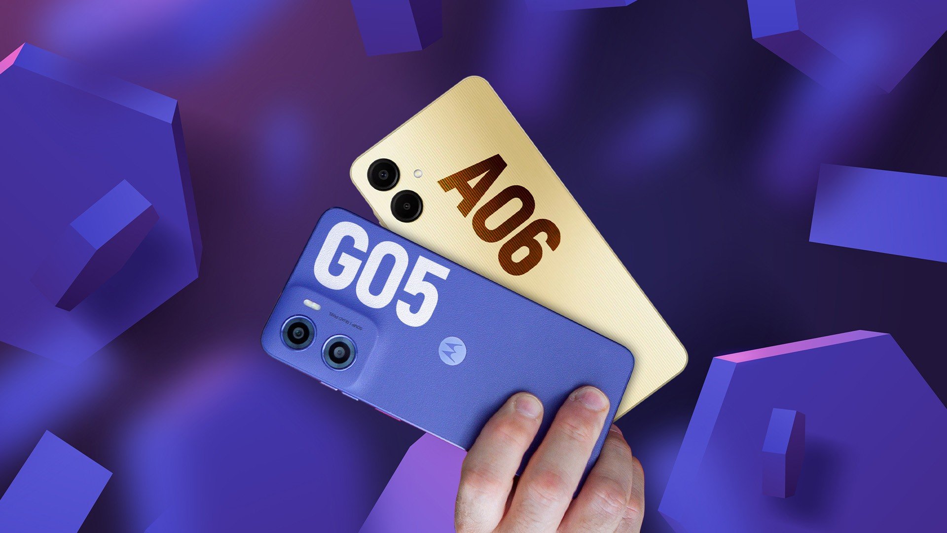 Moto G05 vs Galaxy A06: qual é o melhor celular básico do momento? | Comparativo