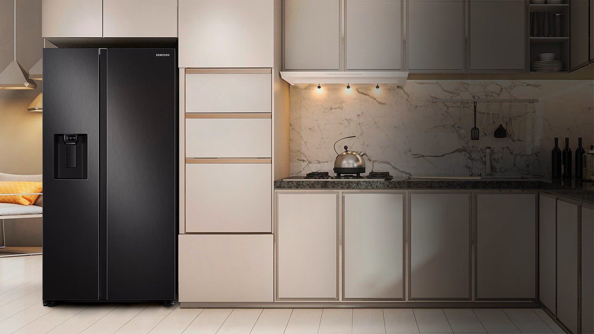 Samsung lança geladeira Side by Side RS60 no Brasil com tecnologia SpaceMax e mais