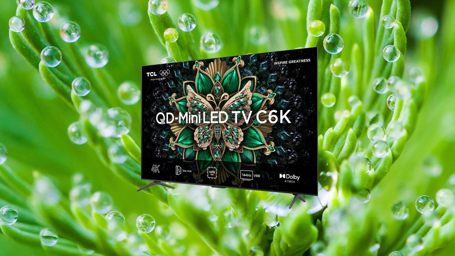 Smart TV Mini-LED TCL de 65" por R$ 4.899 em 10x sem juros: gigante e com Google TV