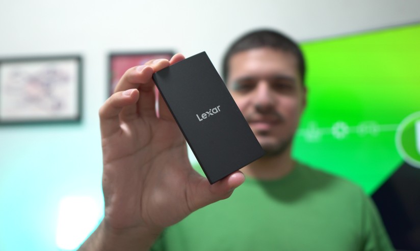 Lexar SL300: SSD externo combina velocidade, segurança e