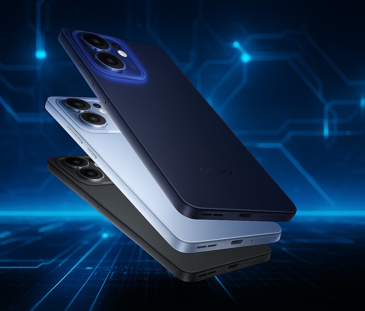 OPPO Reno 13A é lançado com tela de 120 Hz, IP69 e bateria de