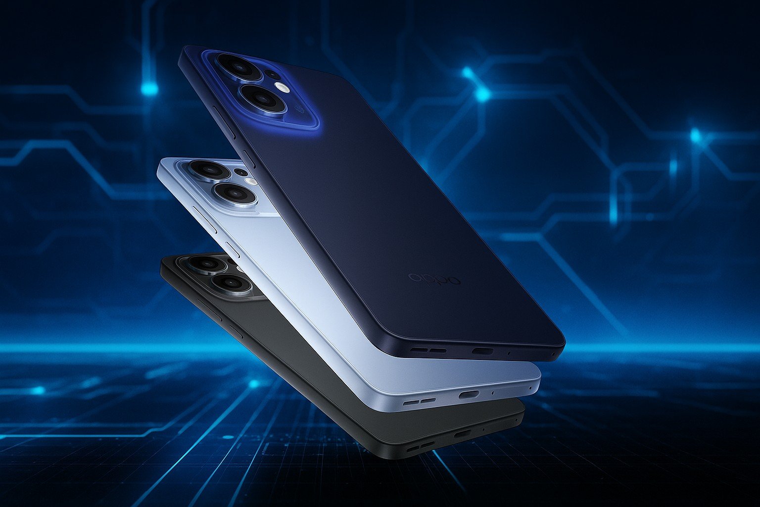 OPPO Reno 13A é lançado com tela de 120 Hz, IP69 e bateria de 5.800 mAh