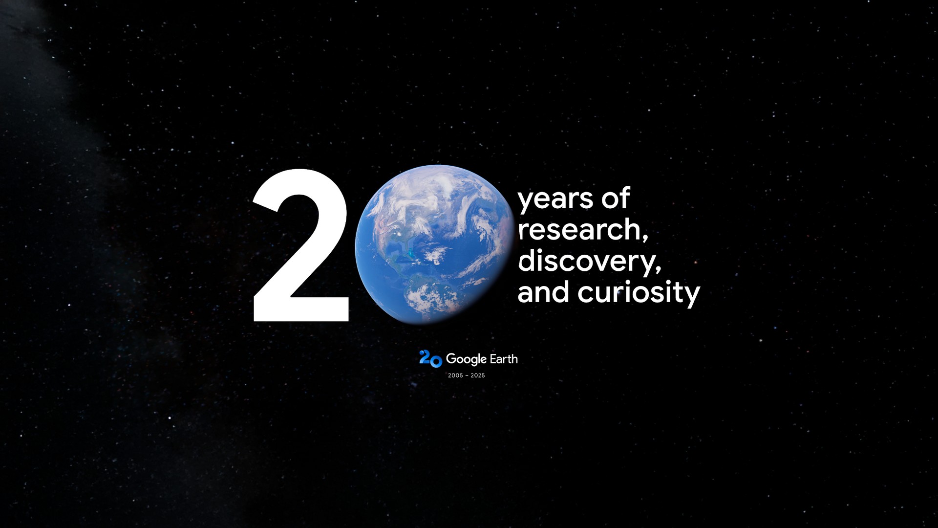 Google Earth celebra 20 anos com novo modo de capturas antigas em linha do tempo