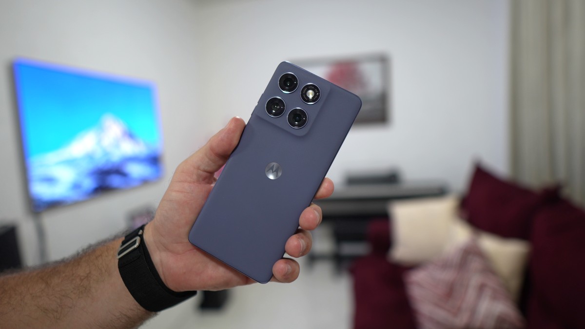 Edge 60 Fusion em oferta! Celular Motorola Entrega proteção IP69 e tela curva