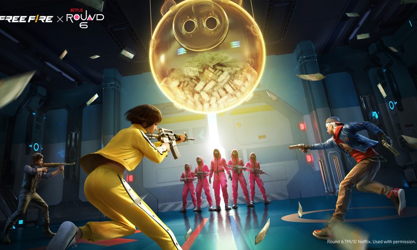 Free Fire: evento em parceria com Round 6 