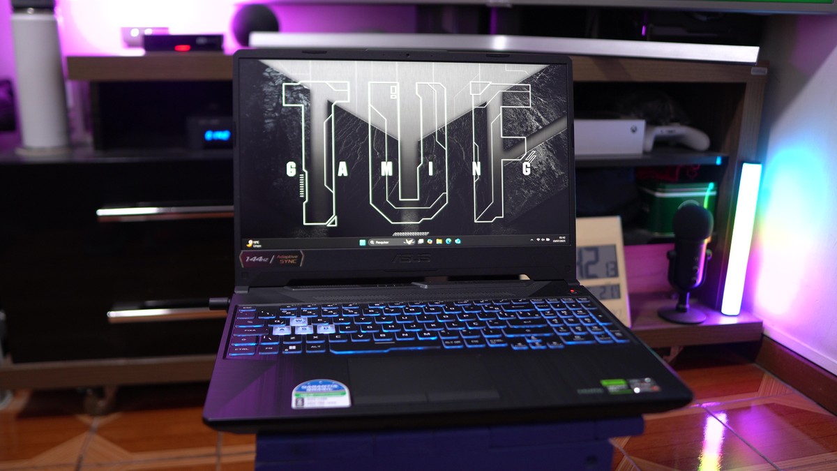 ASUS TUF Gaming A15 por R$ 4.556! Notebook gamer com AMD Ryzen 7 e RTX 3050