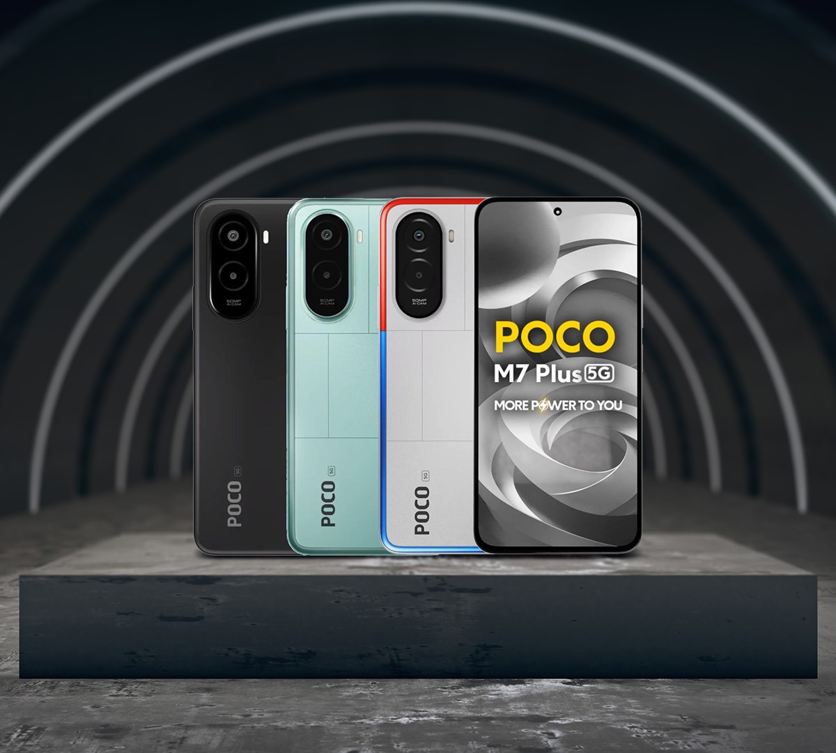 POCO M7 Plus 5G é lançado com chip Snapdragon, bateria de 7.000