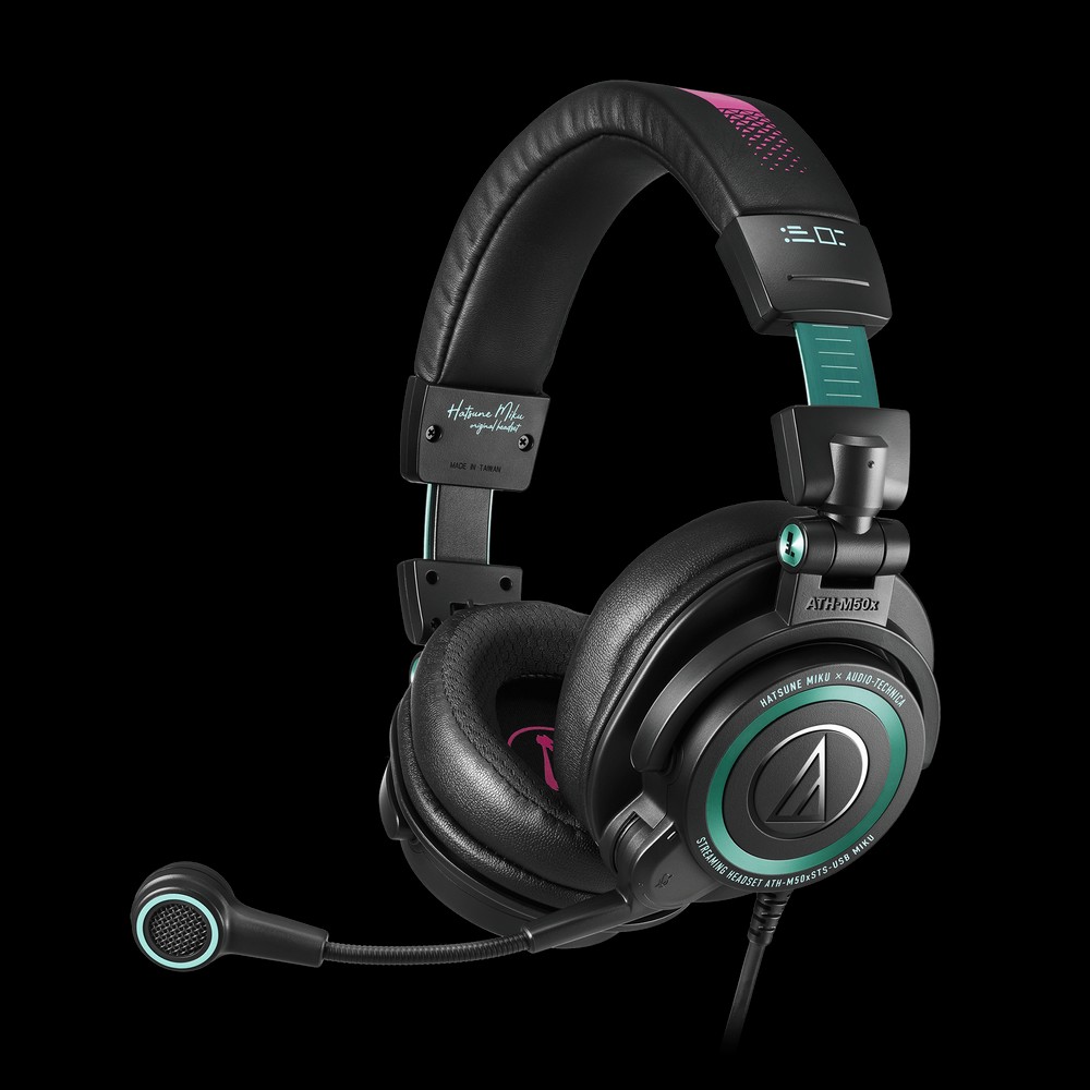 Audio-Technica apresenta headset ATH-M50xSTS-USB MIKU com foco em