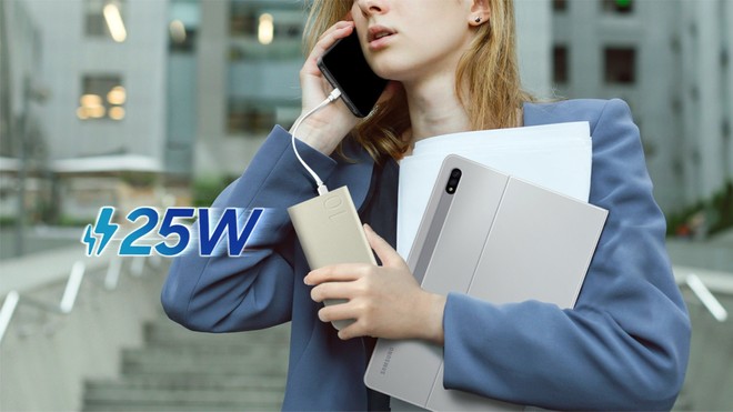 Powerbank para até dois dispositivos simultâneos: modelo da Samsung entra em promoção com cupom