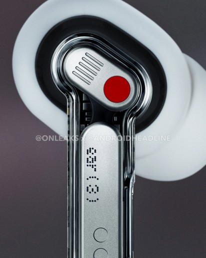Nothing Ear (3) tem imagens vazadas com novo design metálico