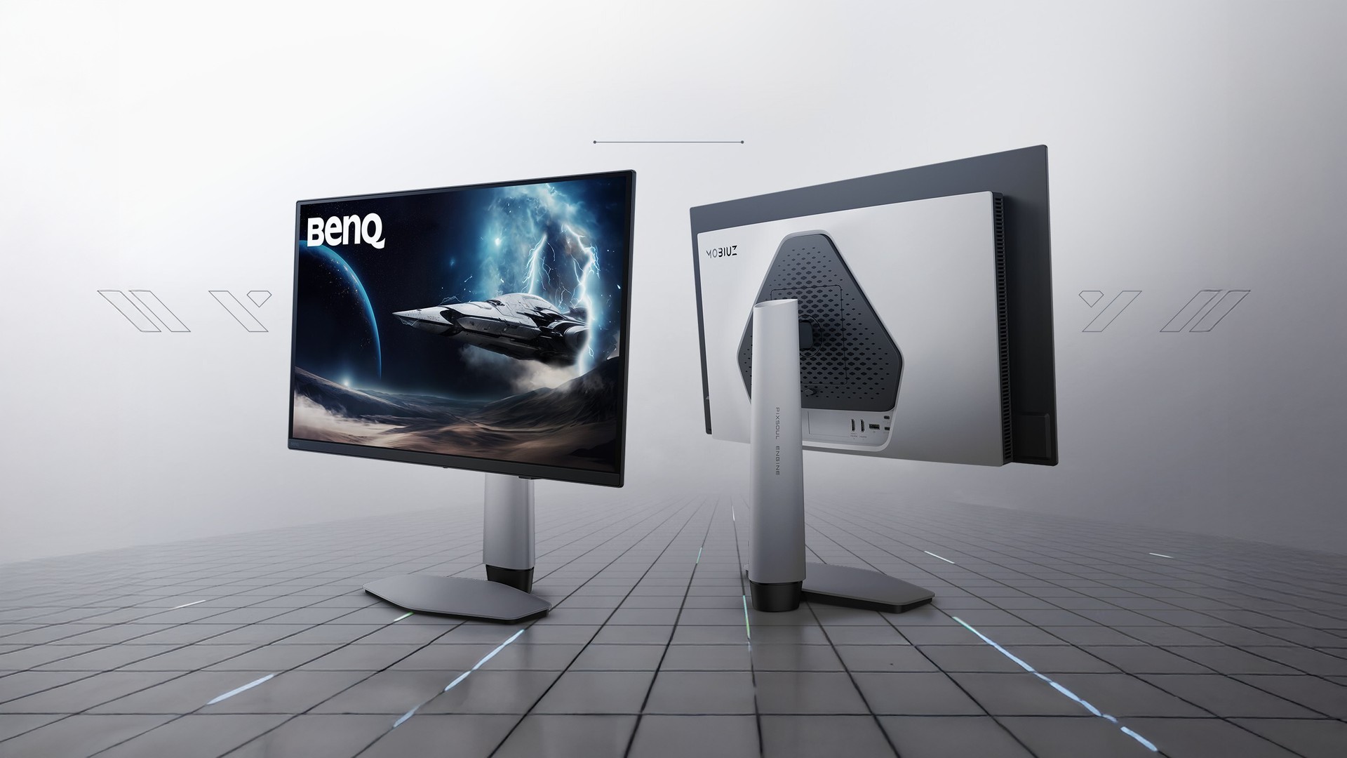MOBIUZ EX271Q [27インチ] BenQ lança novos monitores OLED MOBIUZ com ajuste de cores por IA