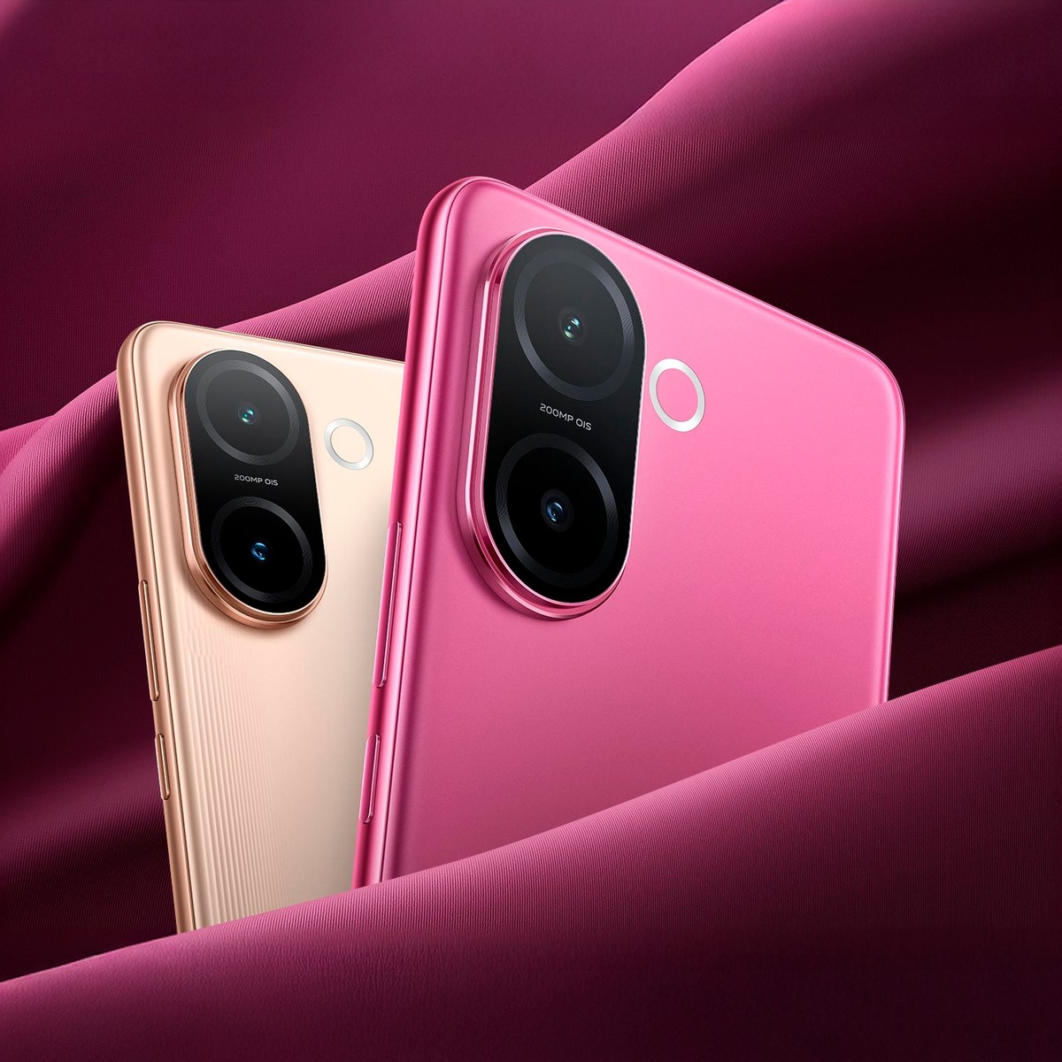 Vivo V60e estreia com novo chip MediaTek, câmera de 200 MP e
