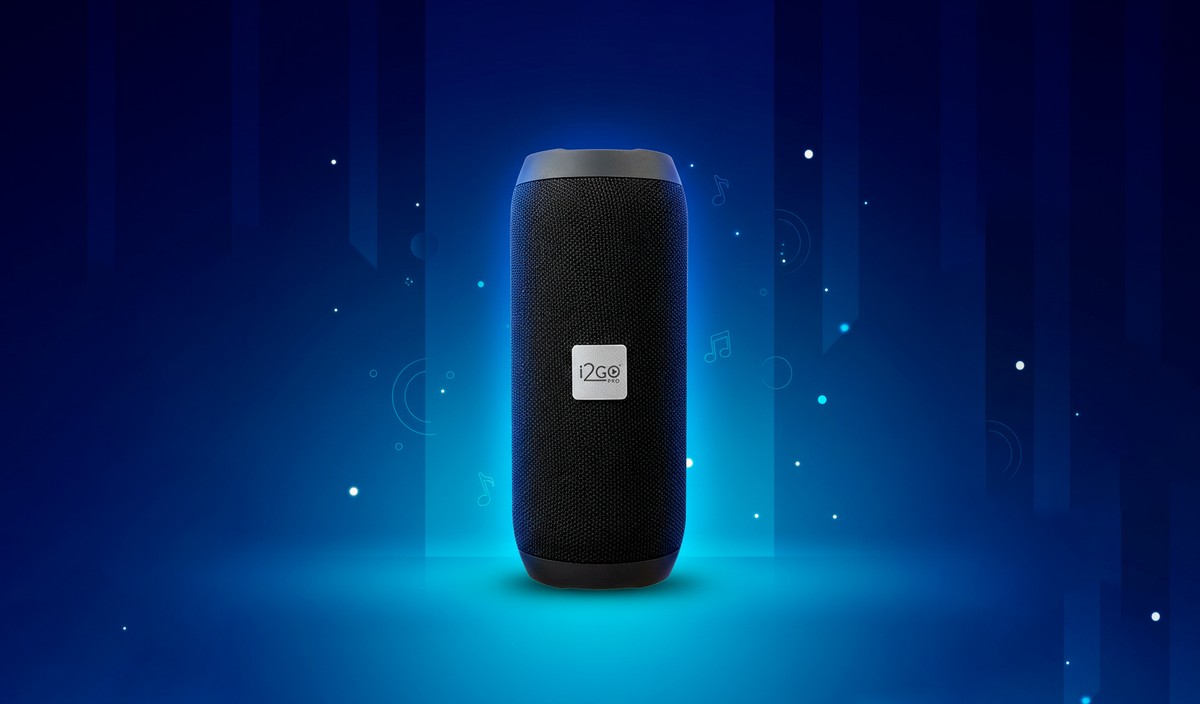 Som para festas com resistência à água: i2GO Sound Go em oferta por R$ 89 no Pix