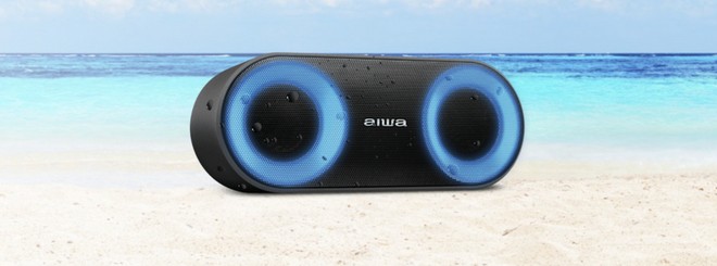 Caixa de som Bluetooth e RGB da Aiwa aparece com ótimo preço em oferta