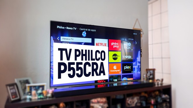 Philco P55CRA: Fast Smart TV tem Roku OS com interface ágil e som potente | Análise / Review