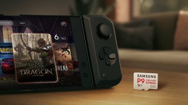 Samsung P9 Express: microSD para Nintendo Switch 2 e outros portáteis é oficializado