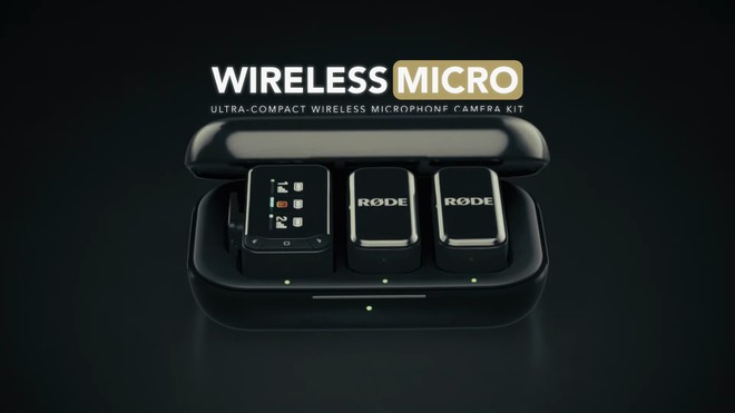 RØDE lança kit de microfones sem fio com tela AMOLED para câmeras e celulares