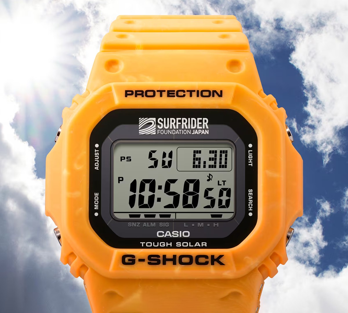 Casio lança relógio G-Shock em parceria com ONG Surfride