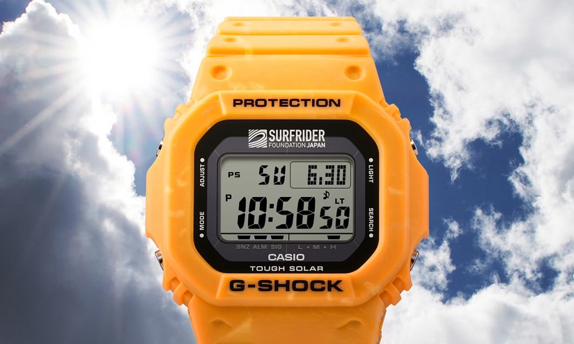 G-SHOCK サーフライダー Surfrider Foundation サーフライダーファウンデーションジャパン」とコラボした “G-SHOCK”第