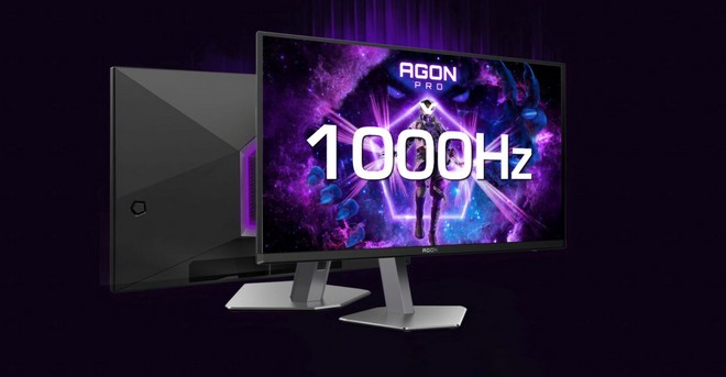 AOC pode lançar monitor gamer da linha AGON com 27 polegadas e 1000Hz