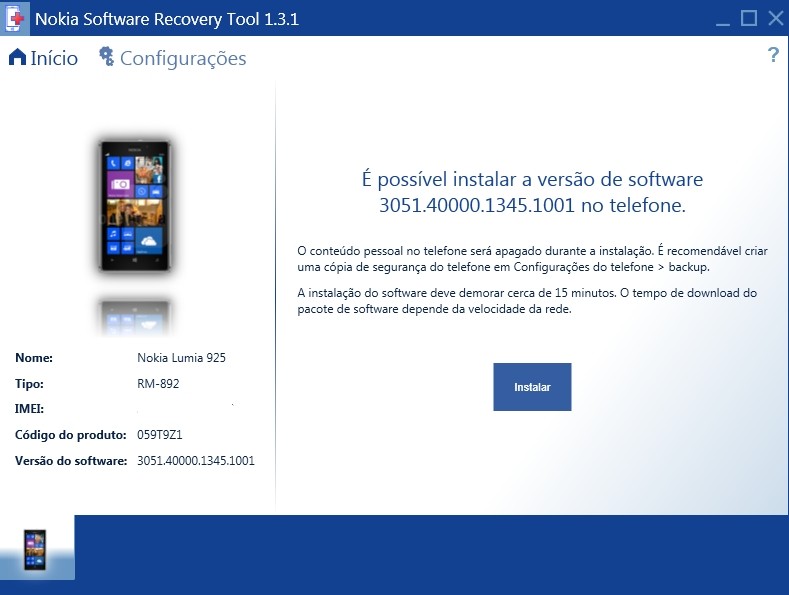Nokia Software Recovery agora é compatível com a versão 8.1 do Windows  Phone 