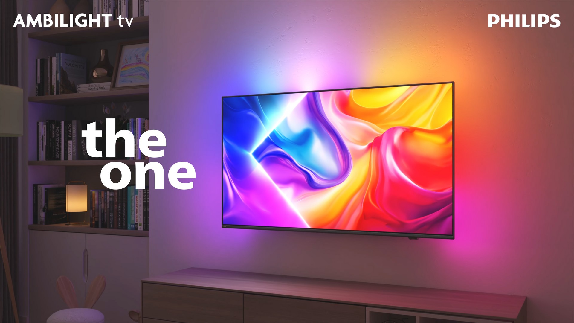 Smart TV Philips Ambilight THE ONE entra em promoção com tela gigante e iluminação traseira