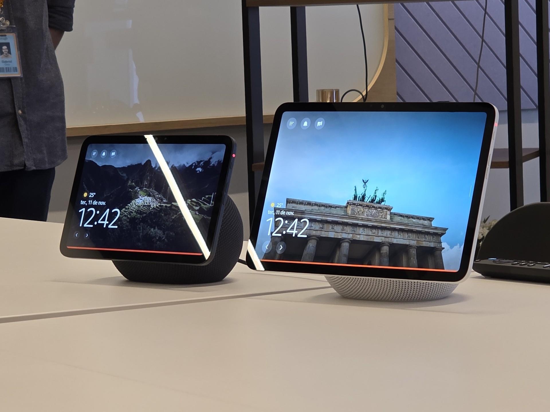 Amazon lança no Brasil novos Echo Show 8 e 11 com visual renovado