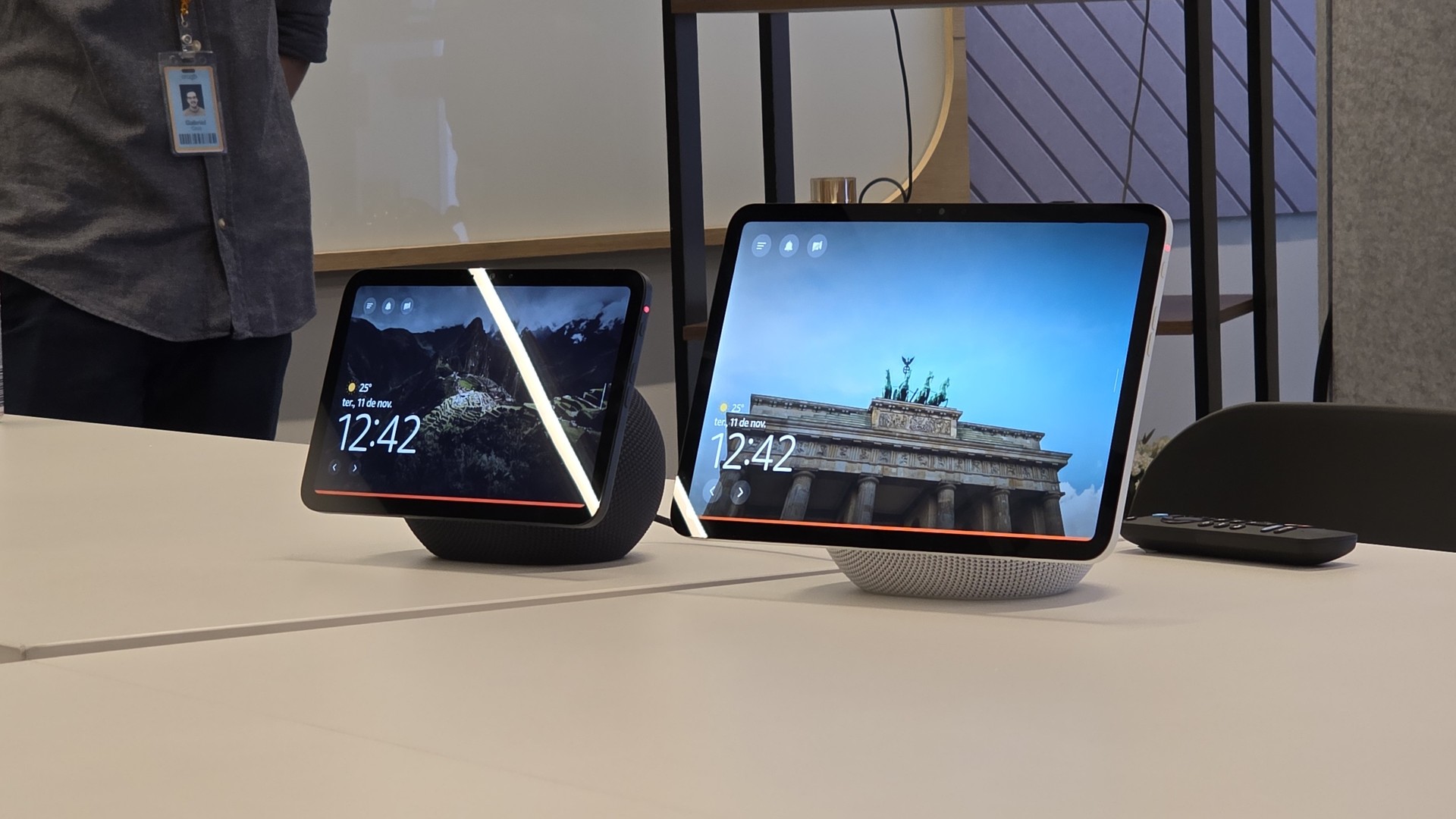 Amazon lança no Brasil novos Echo Show 8 e 11 com visual renovado