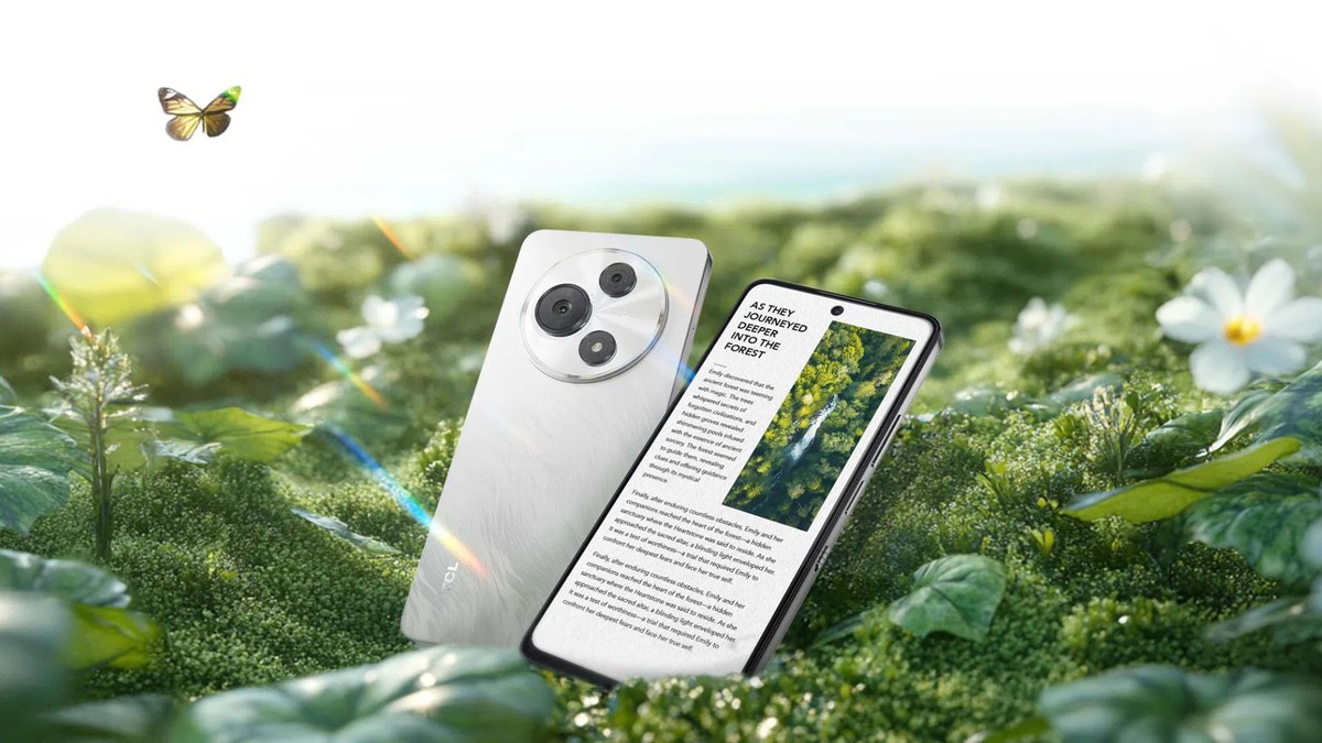 TCL 60 NXTPAPER: celular com tela que imita papel surge em oferta em até 15x sem juros