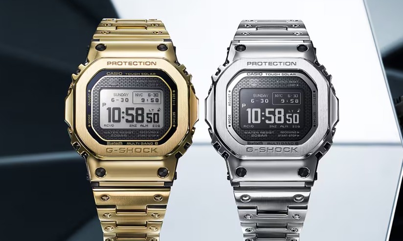 Casio lança relógios G-Shock GMW-BZ5000 com visual totalmente inox