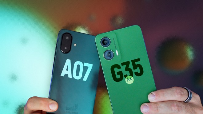 Galaxy A07 vs Moto G35: qual celular básico vale mais na hora da compra? | Comparativo
