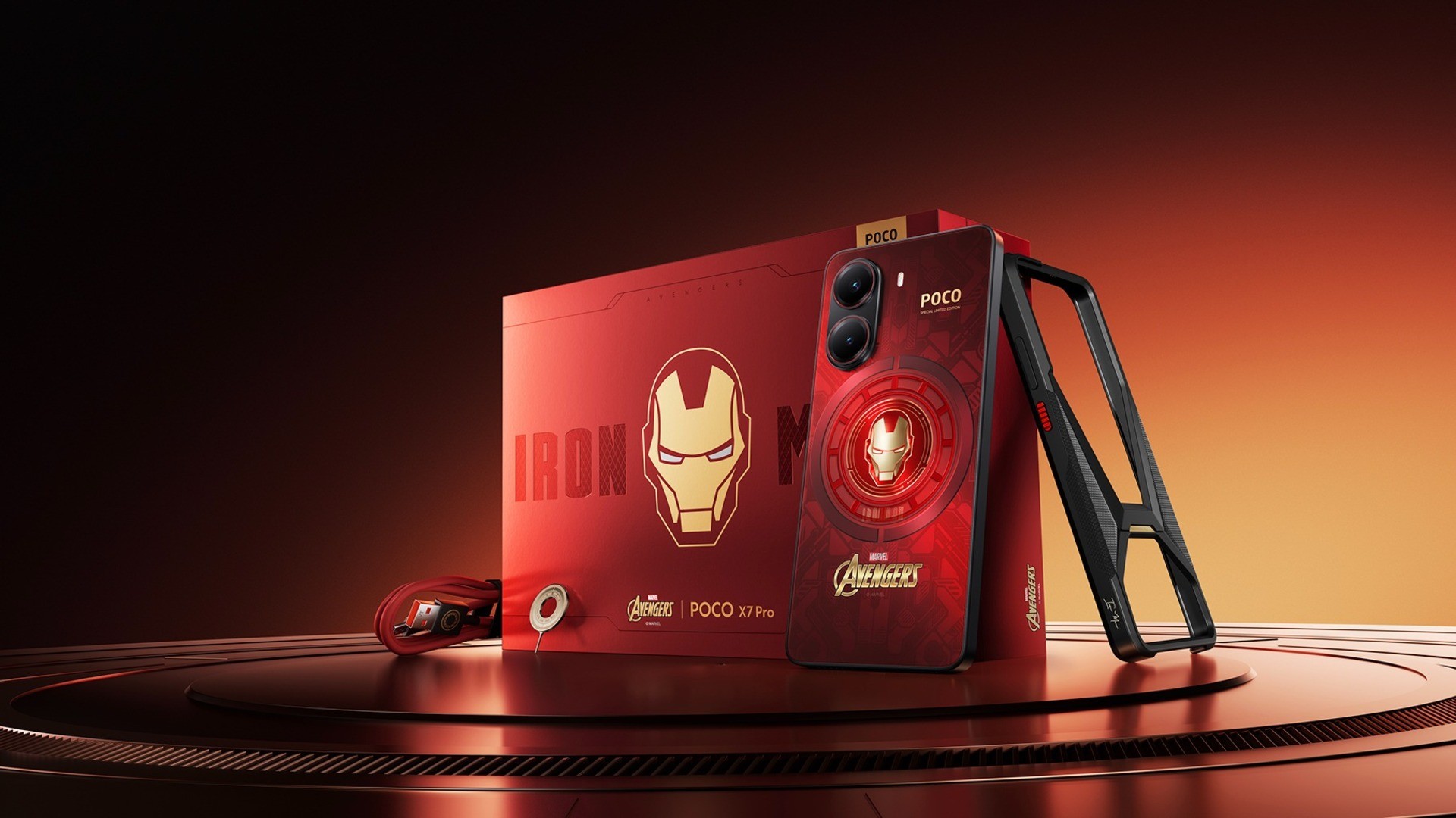 POCO X8 Pro Iron Man Edition: renderizações revelam o design da