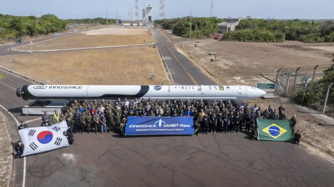 Brasil faz história: 1º foguete comercial é lançado da base de Alcântara