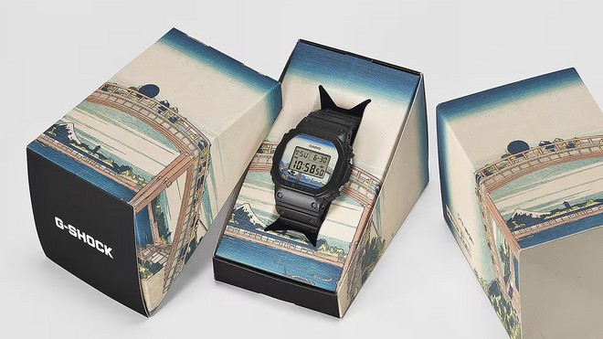 G-Shock Hokusai: Casio lança dois novos relógios com arte japonesa