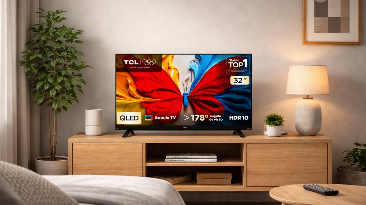Smart TV TCL S5K de 32 polegadas entra em promoção e vira destaque em custo-benefício